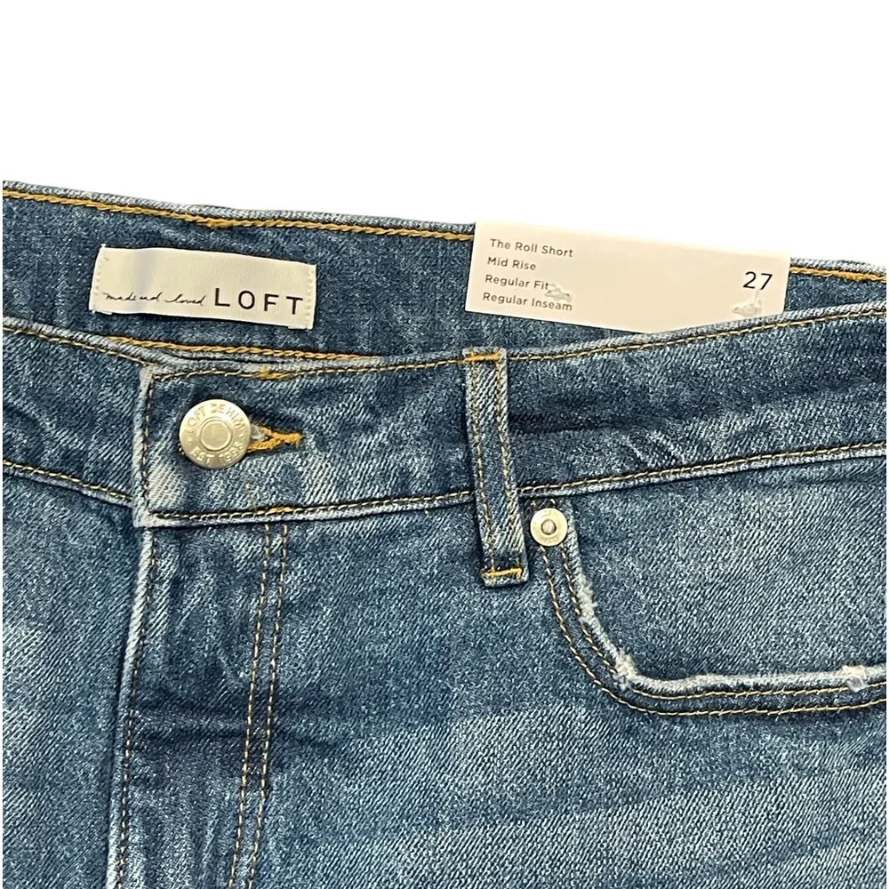 *BNWT* Loft The Roll Shorts - Picture 2 of 3